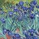 painting of irises