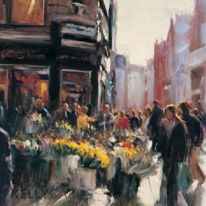 Flower Dispaly Grafton Street Dublin