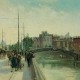 Dublin Quays view of the Ha'penny Bridge