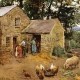Farmhouse and animals