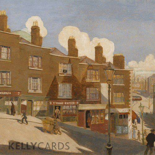 view of winetavern street in dublin 1934