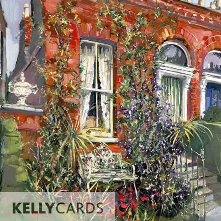 Garden of Front door of houses in Ireland